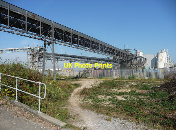 Photo 6"x4" Conveyors near West Thurrock (1) Swanscombe c2011