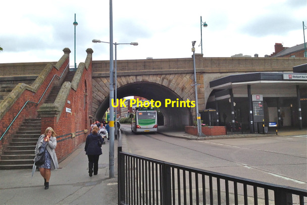 Photo 6"x4" Chestergate exit, Stockport bus station Stockport\/SJ8990 c2013