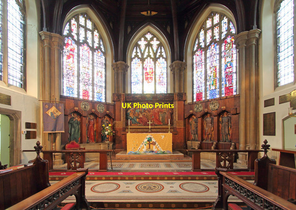Photo 6"x4" St Bartholomew, Sydenham - Chancel Penge c2013