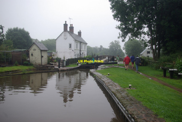 Photo 6"x4" Colwich Lock Little Haywood c2013