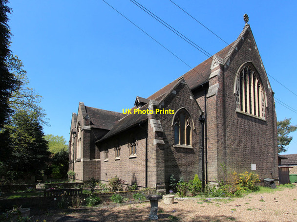 Photo 6"x4" All Saints, The Avenue, Hampton Sunbury c2013 P1