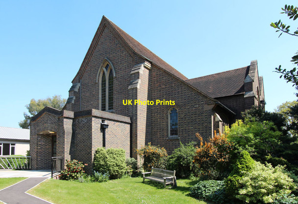 Photo 6"x4" All Saints, The Avenue, Hampton Sunbury c2013 P2
