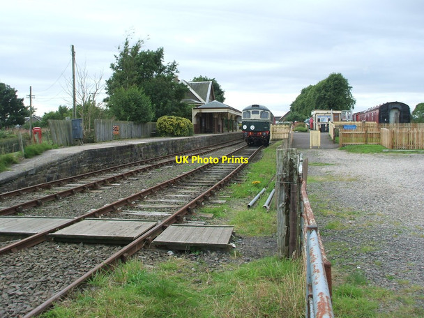 Photo 6"x4" Bridge of Dun railway station, Angus Bridge of Dun c2008