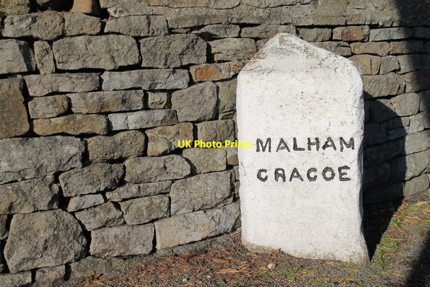 Photo 6"x4" Milestone in Gargrave Gargrave c2013