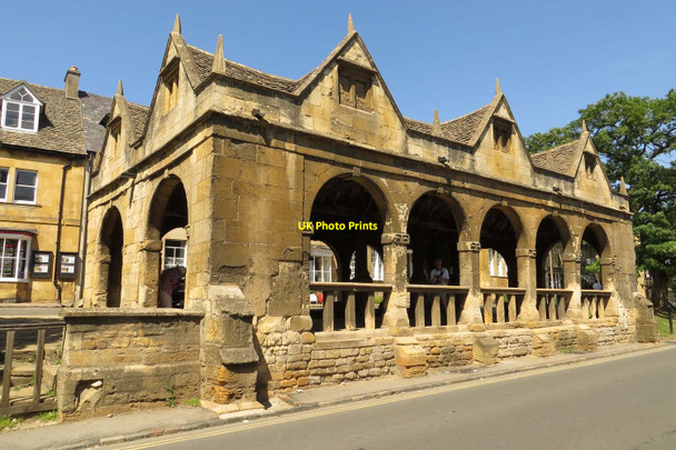 Photo 6"x4" The market house on High Street Chipping Campden c2013