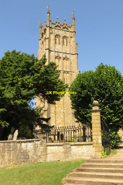 Photo 6"x4" The tower of St James' Church Chipping Campden c2013
