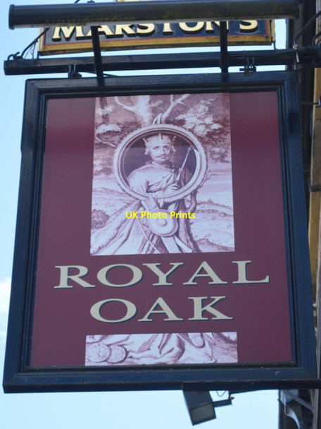 Photo 6"x4" Sign at the Royal Oak Helmsley c2013