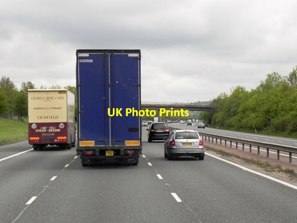 Photo 6"x4" Northbound M40, Oxfordshire Holton\/SP6006 c2013