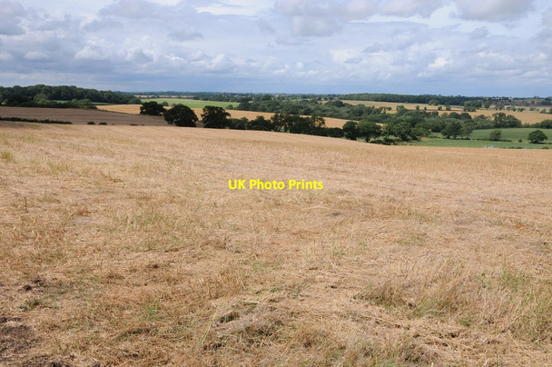 Photo 6"x4" View over the site of the Battle of Naseby Naseby c2013