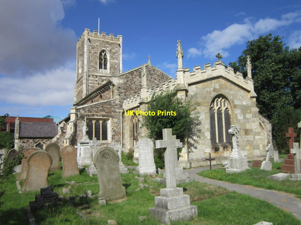 Photo 6"x4" St Nicholas Church, Withernsea Withernsea c2013