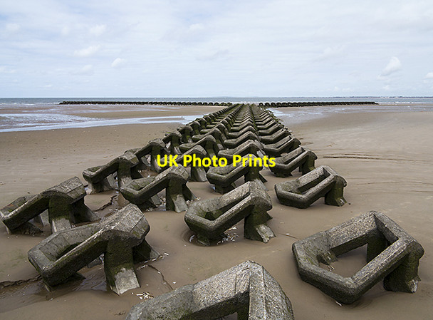 Photo 6"x4" Sea defences, Wallasey Wallasey c2013