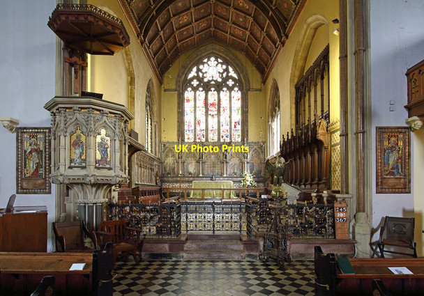 Photo 6"x4" St Mark, Hamilton Terrace, St Johns Wood - Chancel Hampstead\/TQ2685 c2013