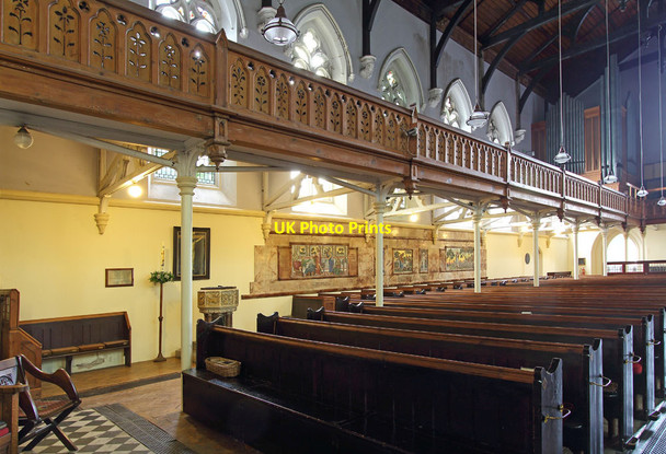 Photo 6"x4" St Mark, Hamilton Terrace, St Johns Wood - South gallery Hampstead\/TQ2685 c2013