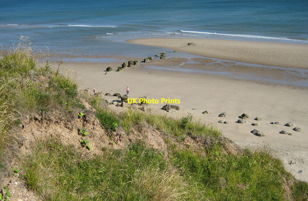 Photo 6"x4" WWII defences, Reighton Gap Reighton c2013