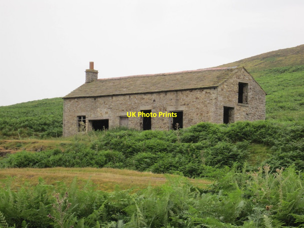Photo 6"x4" Derelict Mine Building Bollihope c2013