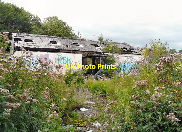Photo 6"x4" Derelict Building off Howard Street Stockport\/SJ8990 c2013