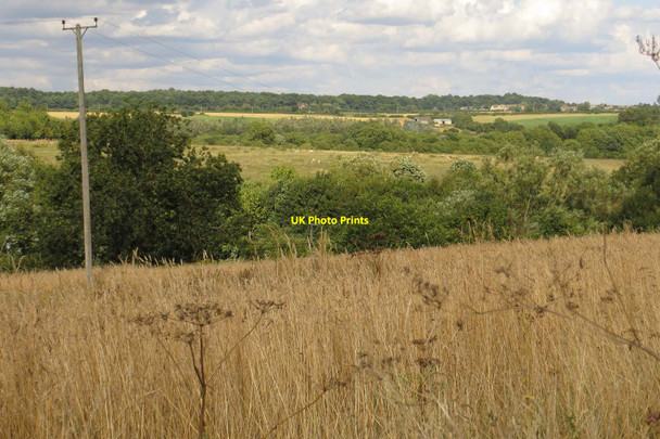 Photo 6"x4" Arable fields by Ashford Mill Farm East End\/SP3914 c2013