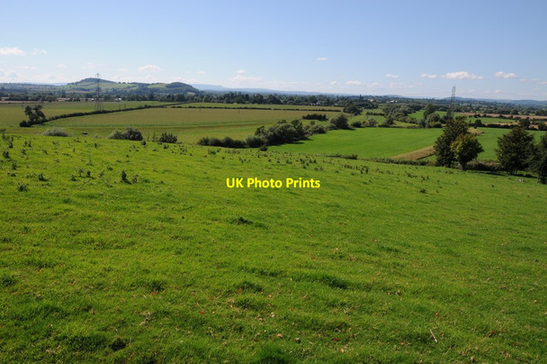 Photo 6"x4" View to the west from Sufton Court Mordiford c2013