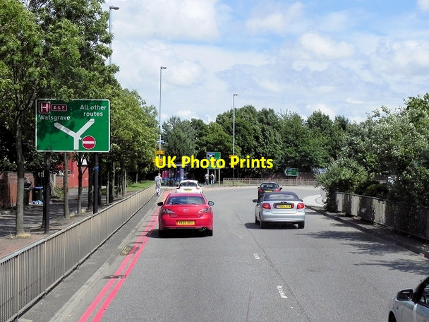 Photo 6"x4" Sky Blue Way, Coventry Coventry c2013