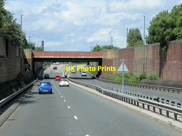 Photo 6"x4" Swancroft Road Bridge Crossing the A444 Coventry c2013