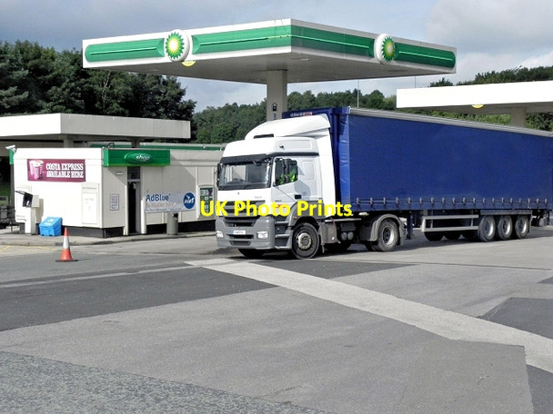 Photo 6"x4" Birch Services, Fuel Forecourt Birch\/SD8507 c2013