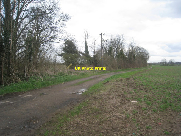 Photo 6"x4" Farm track off Sutton Lane Knottingley c2013