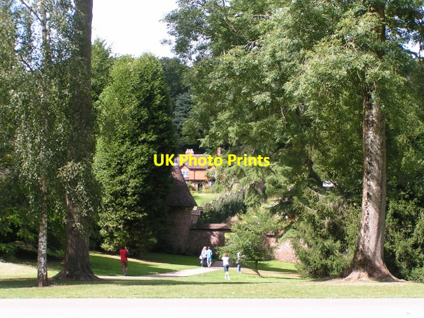 Photo 6"x4" Looking towards the walled garden at Knightshayes Chettiscombe c2013