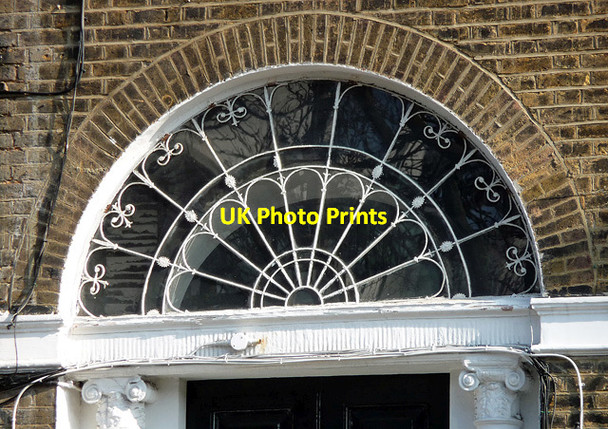 Photo 6"x4" Detail of 355 Clapham Road Brixton\/TQ3175 c2012