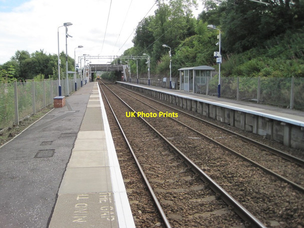 Photo 6"x4" Bogston railway station, Inverclyde Port Glasgow c2013