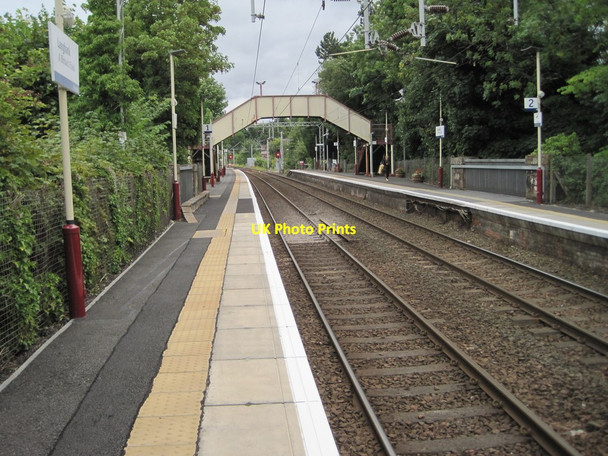 Photo 6"x4" Langbank railway station, Renfrewshire Dumbarton c2013
