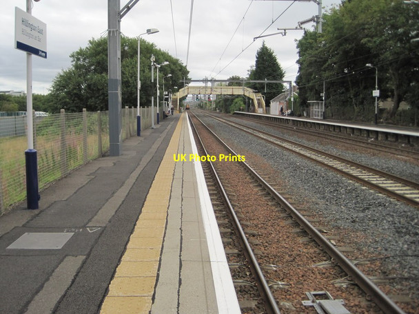 Photo 6"x4" Hillington East railway station, Renfrewshire Cardonald c2013