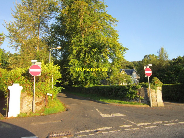 Photo 6"x4" North Campbell Road from Shore Road Innellan c2013