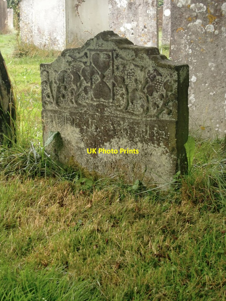 Photo 6"x4" Tombstone in Limpsfield churchyard Limpsfield c2013