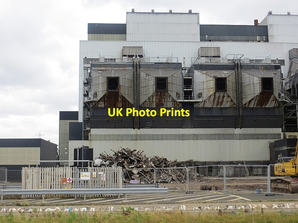 Photo 6"x4" Demolition, Cockenzie power station Cockenzie and Port Seton c2013