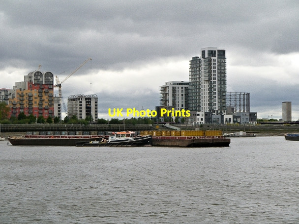 Photo 6"x4" Riverside Development, River Thames Greenwich\/TQ3977 c2013