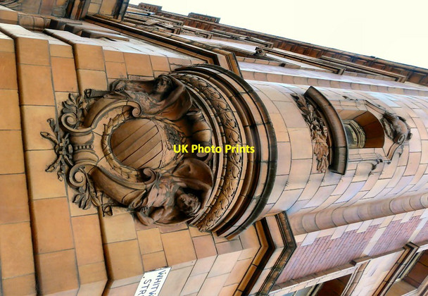 Photo 6"x4" London Road Fire Station (detail) Manchester c2013