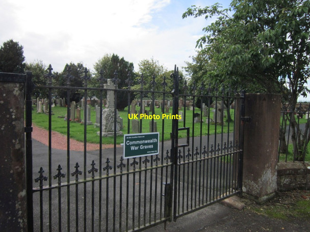 Photo 6"x4" Commonwealth War Graves at Rigg Gretna c2013