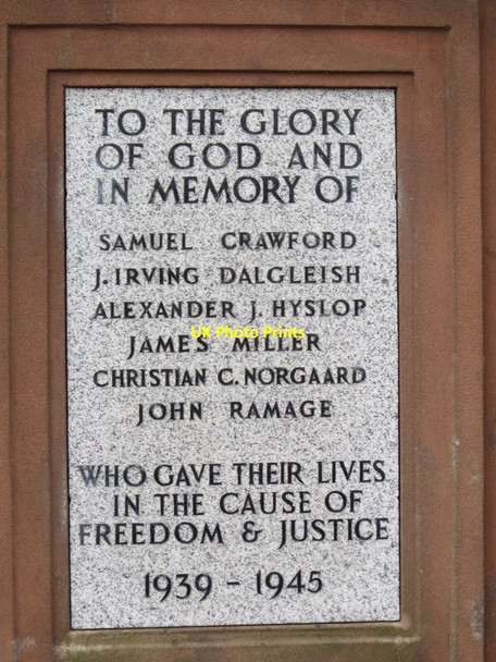 Photo 6"x4" The War Memorial at Cummertrees Cummertrees c2013