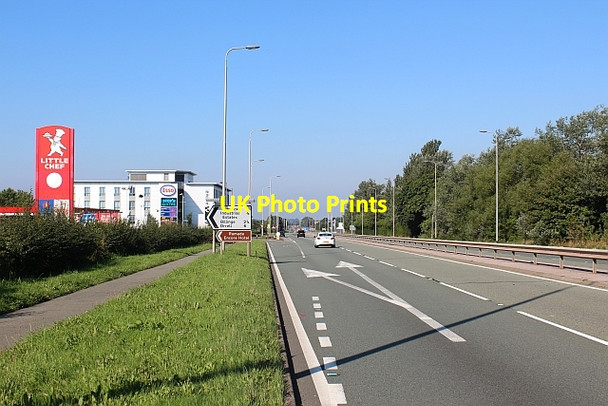Photo 6"x4" The A580 East Lancashire Road, Haydock Haydock c2013