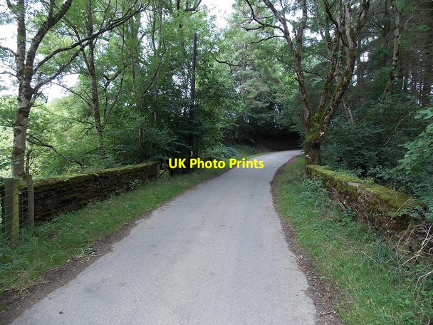 Photo 6"x4" Road bridge over a stream near Llancoch Llangunllo c2013