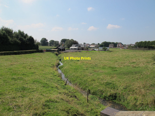 Photo 6"x4" River Wheelock Sandbach c2013