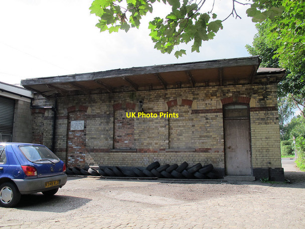 Photo 6"x4" Rear of former Wheelock station building Sandbach c2013