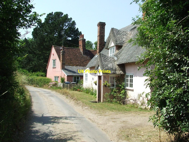 Photo 6"x4" Cottages On Martens Lane Bell's Corner c2013