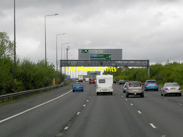 Photo 6"x4" A2 Watling Street, near Cobham Cobham\/TQ6768 c2013