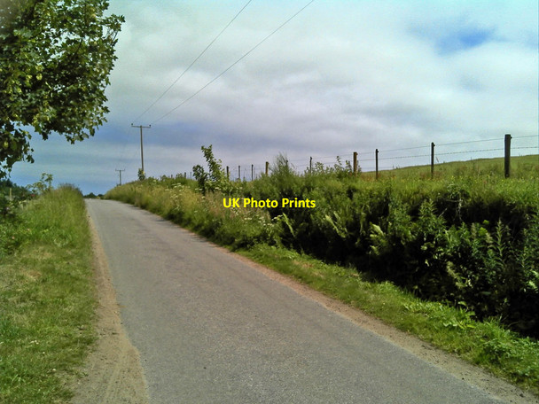 Photo 6"x4" Back road north of Backmains Kirkton of Maryculter c2013