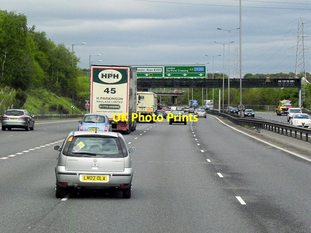 Photo 6"x4" A2 at Bean Interchange Swanscombe c2013