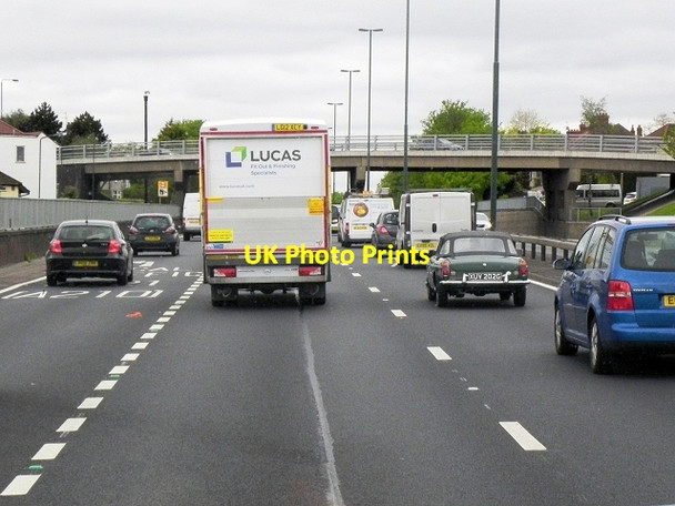 Photo 6"x4" Arbuthnot Lane Bridge, East Rochester Way Bexley c2013