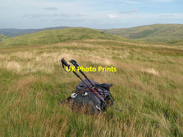 Photo 6"x4" To the northwest of Eldinhope Middle Hill Craig Douglas c2013