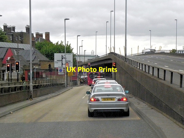 Photo 6"x4" Greenwich, Sliproad from A102 Greenwich\/TQ3977 c2013