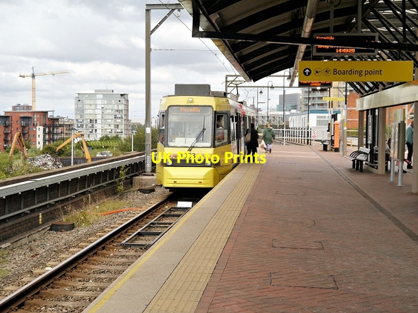 Photo 6"x4" Tram at Cornbrook Manchester c2013